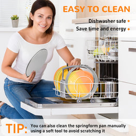 ZeroPone dishwasher-safe feature shot saves time on cleanup after baking.