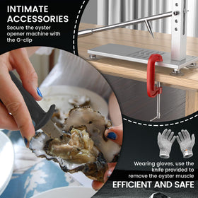 ZeroPone G-clip table mount provides extra stability for busy buffets.