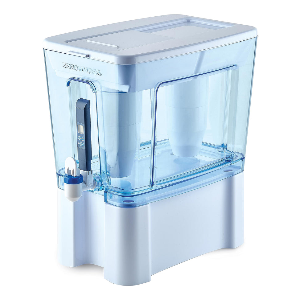 ZeroWater 52-cup Ready-Read pitcher with real-time TDS display for confident hydration.