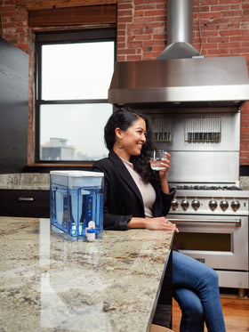 Eco-friendly solution reduces single-use bottle waste with every fill.