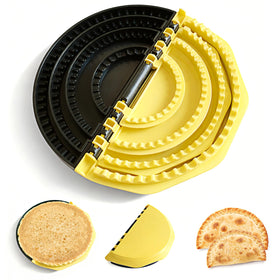 ZestKiidek 4-in-1 Tortilla Sealer full setup showing removable presses for quick, clean prep.