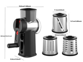 ZESTYWARE folded-down handle stores compactly to reduce clutter