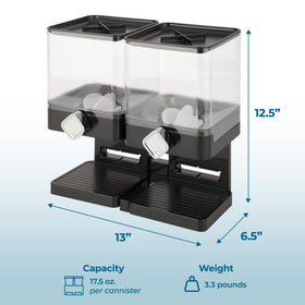 ZevrO cereal dispensing in use demonstrates easy self serve