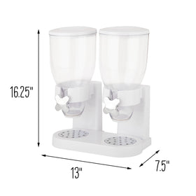 ZevrO GAT201C size 7.5 x 13 x 16.3 inches fits on counters.