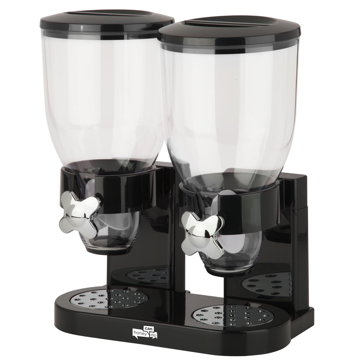 ZevrO clear canisters let you monitor remaining cereal at a glance