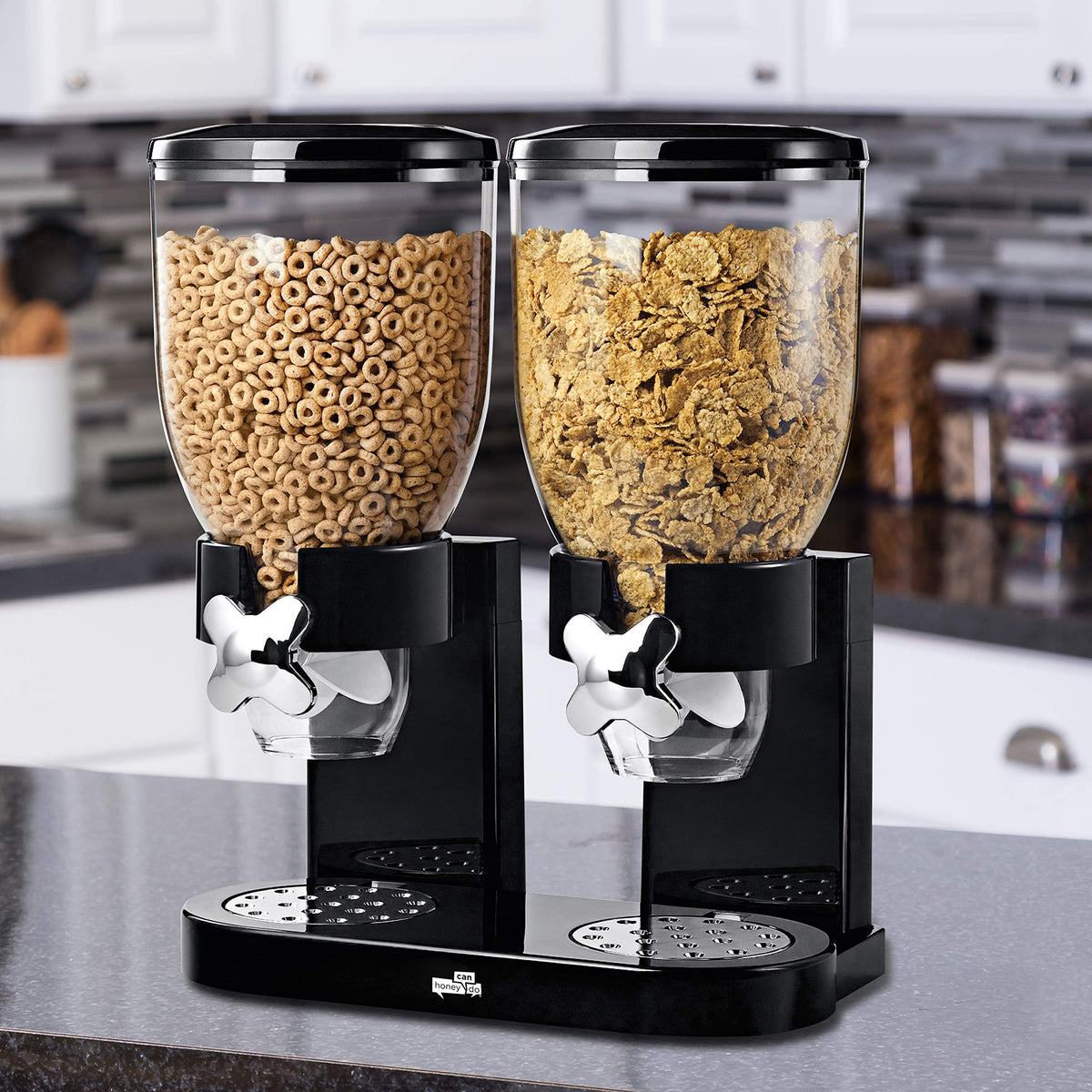 ZevrO knob closeup highlighting precise 1-ounce portions for controlled servings