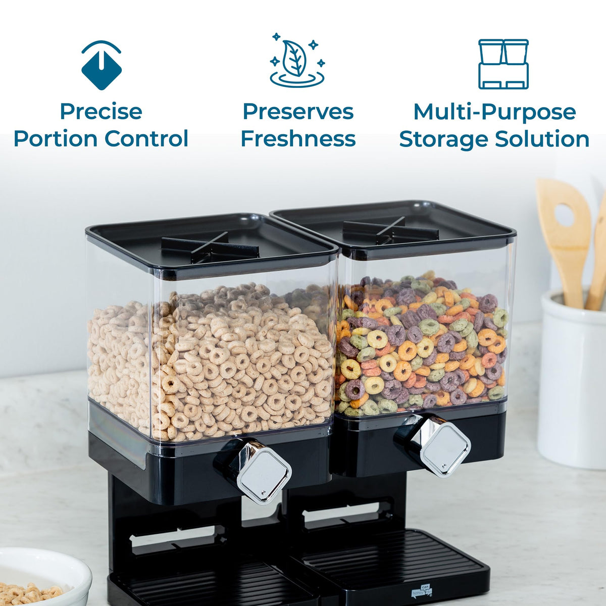 ZevrO scratch-resistant canisters closeup for long lasting use