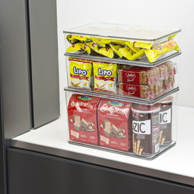 ZEXALOR small container perfect for pantry snacks and tea bags.
