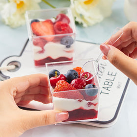 Zezzxu BPA-free PS plastic ensures safe, durable cold desserts
