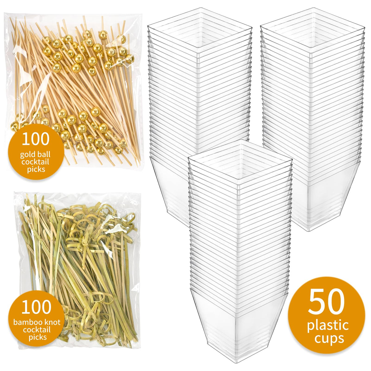 Zezzxu charcuterie cups gold-ball-picks close-up boosts party-ready presentation.