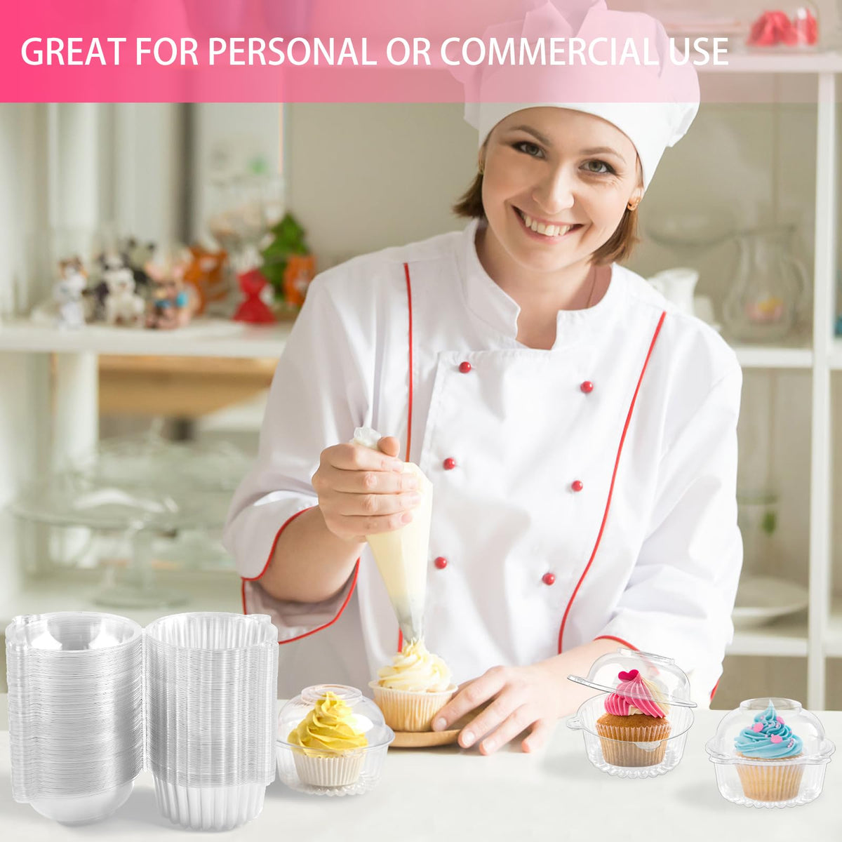 Zezzxu hot cocoa bombs in clear containers protected during transport