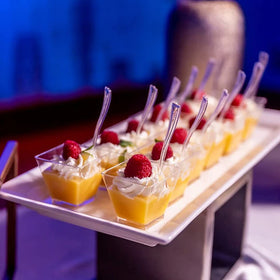 Zezzxu multi-purpose dessert cups ideal for samples and tastings