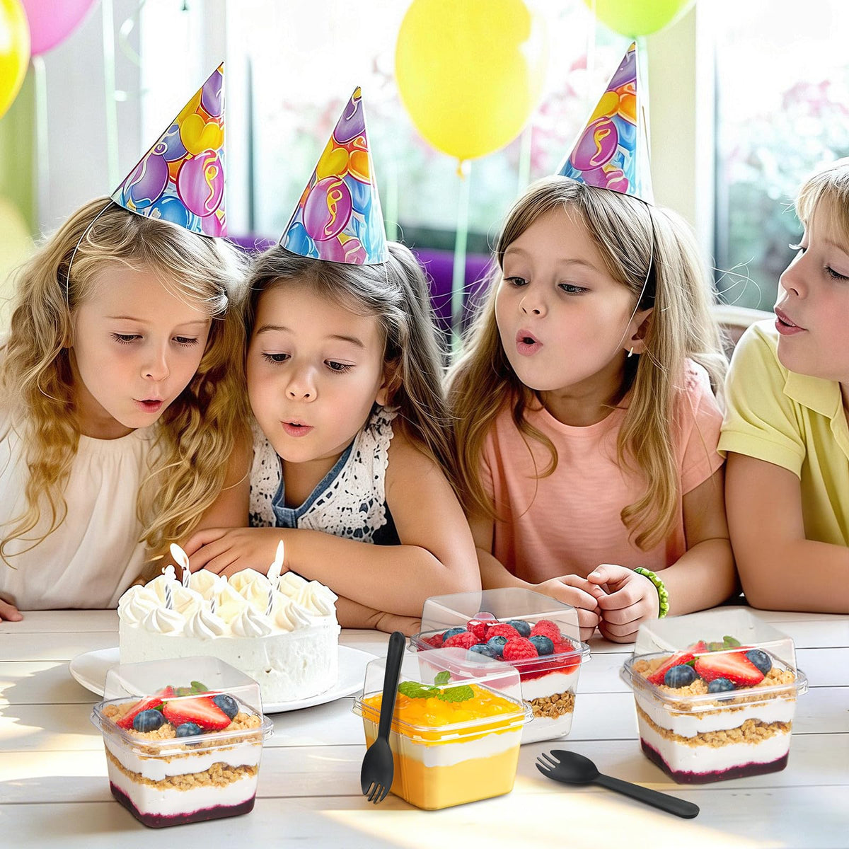 Zezzxu packaging set supports bake sales and dessert stations.