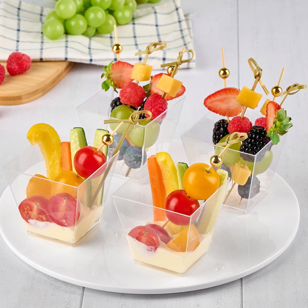 Zezzxu party-serving set ideal for buffets and celebrations.