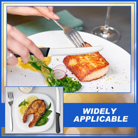 Zhehao 100-piece knife set suits restaurants and homes.