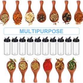 Zhehao clear plastic jars with shaker lids simplify seasoning control in busy kitchens