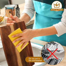 Zhehao dining room table display with cutting boards for serving
