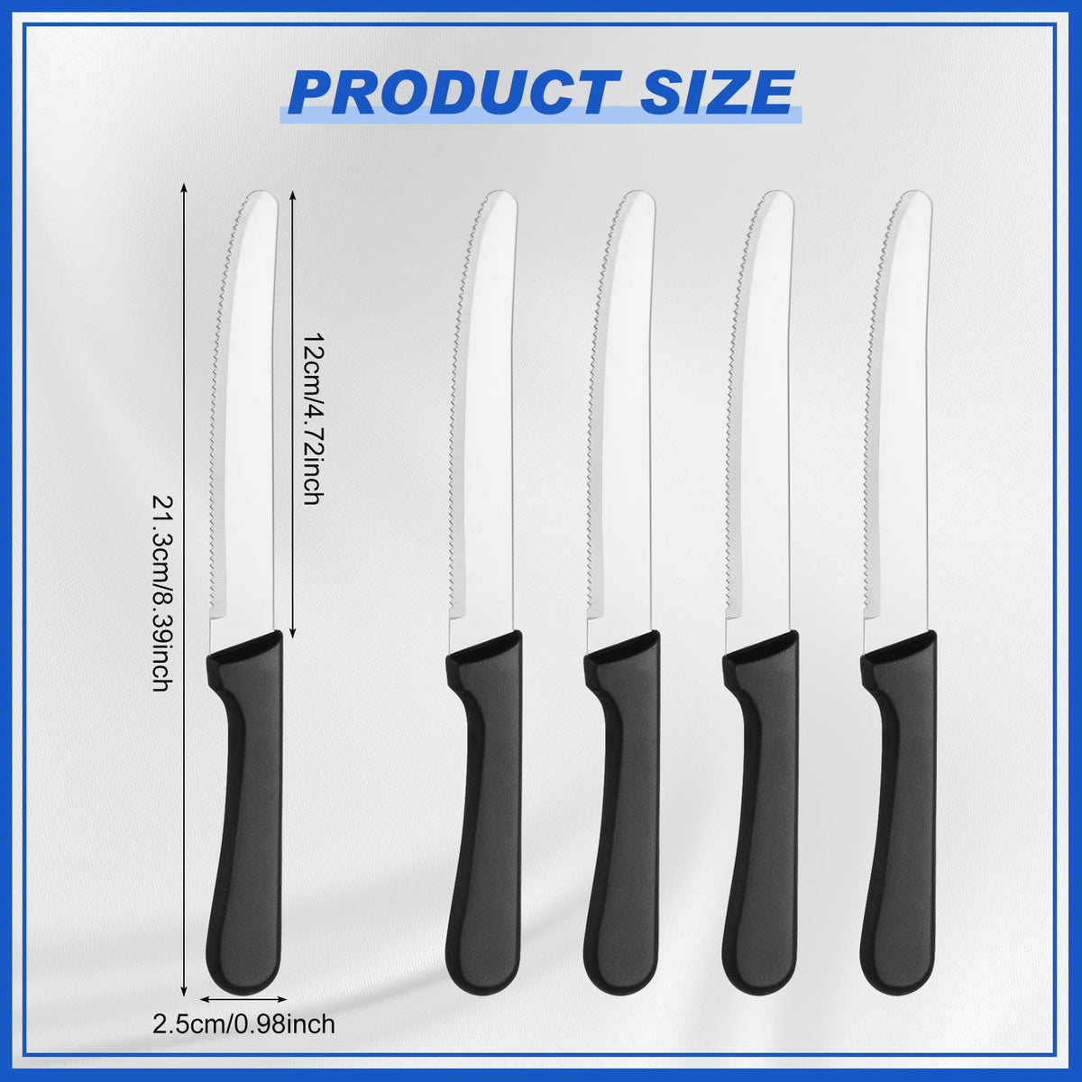 Zhehao rounded-tip blade enables safe kitchen cutting.
