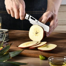 ZhengSheng olive wood handle offers natural grip and comfort.