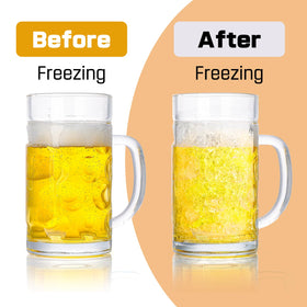 ZHENGYAOYANG 20oz beer mug offers large capacity for various drinks
