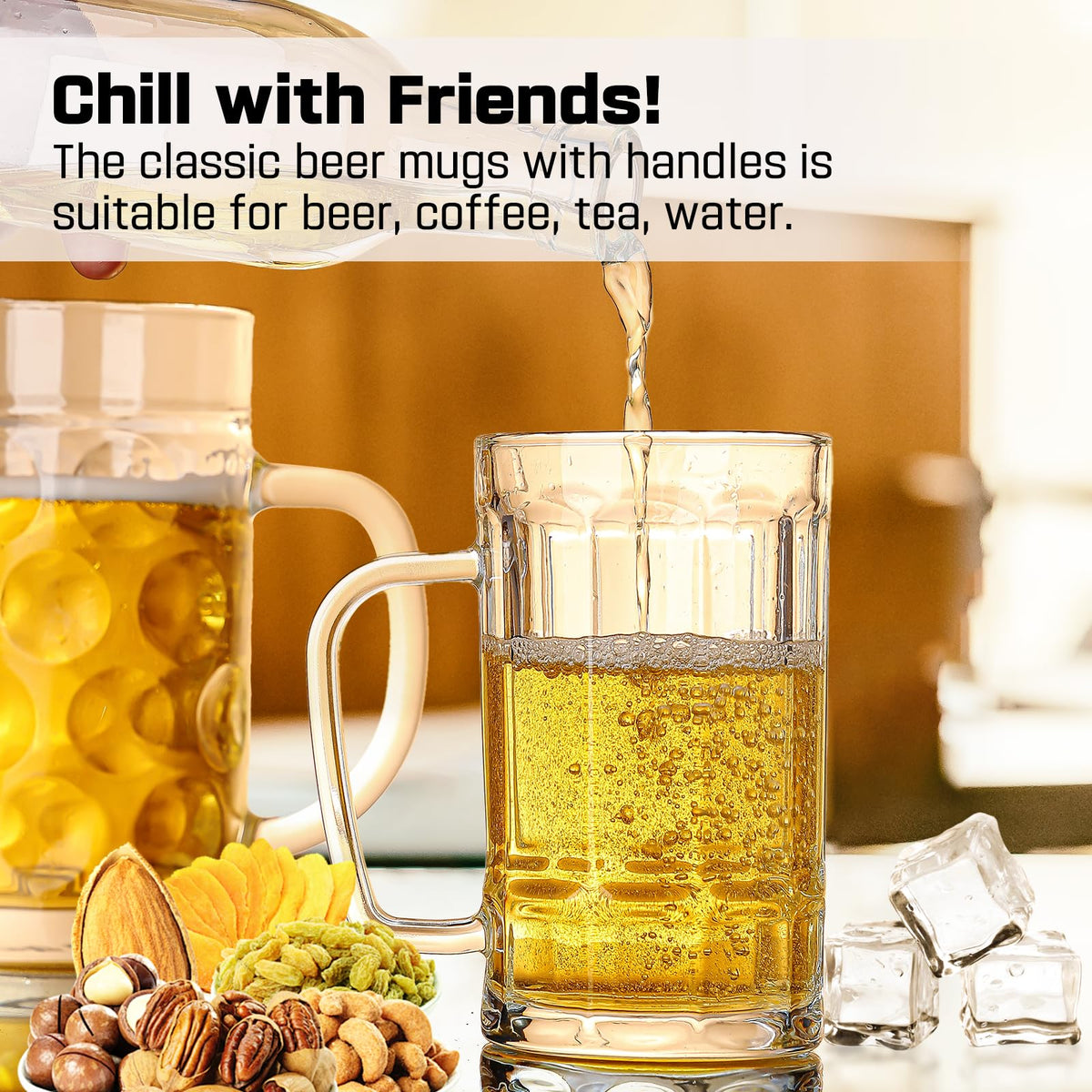 ZHENGYAOYANG classic freezable mug with handle for easy serving