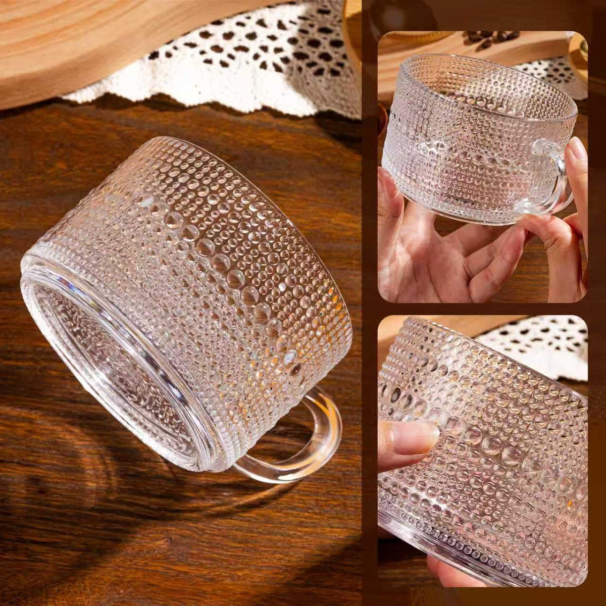 Wide-mouth design shown for easy filling and cleaning.