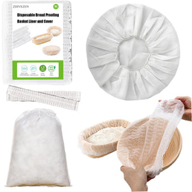 ZHIVEZEN banneton liner disposable 100pcs for quick, clean proofing prep.