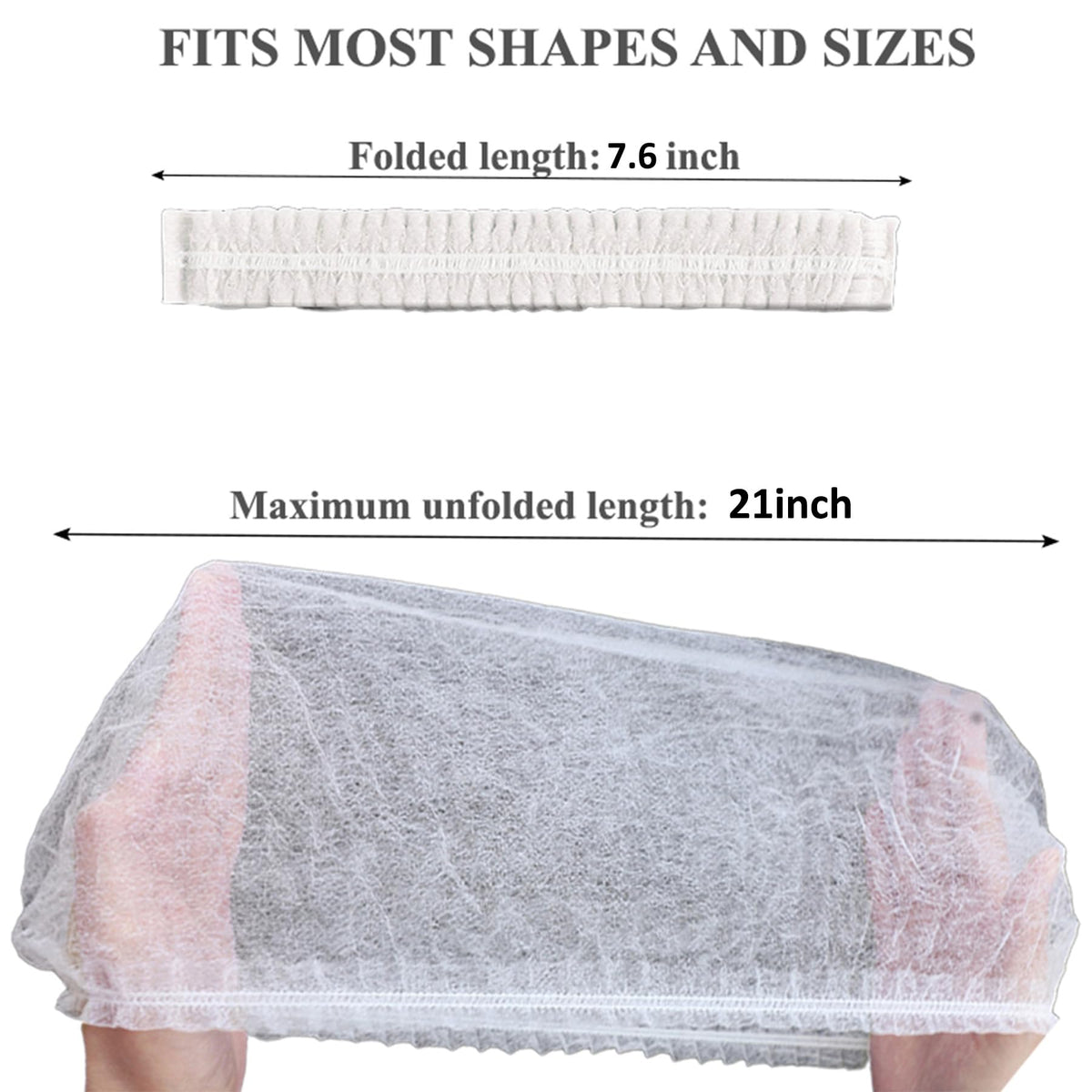 ZHIVEZEN elastic proofing cloth stretched to fit baskets up to 21 inches.
