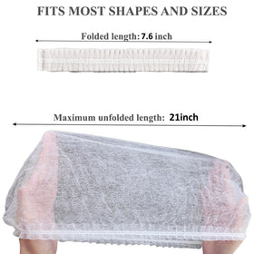 ZHIVEZEN elastic proofing cloth stretched to fit baskets up to 21 inches.