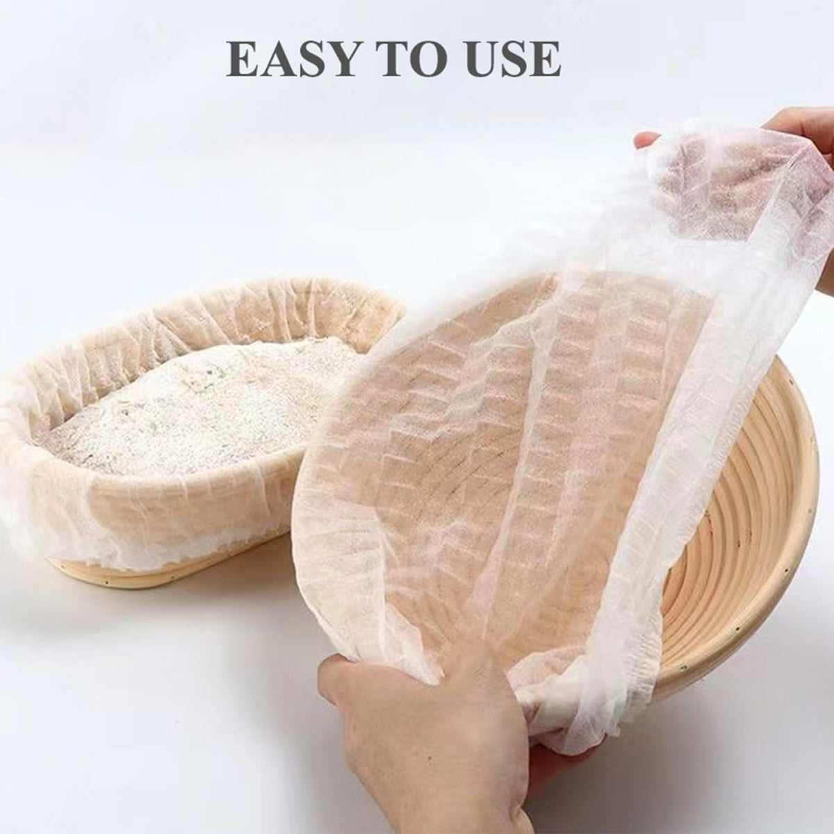 ZHIVEZEN storage bag with hang tie keeps liners organized.