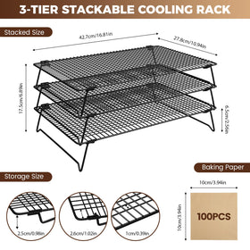 ZHIWUJIA stackable drying rack with removable tiers for customizable setup.