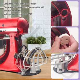 ZHIXING organizer keeps KitchenAid attachments neatly organized and ready.