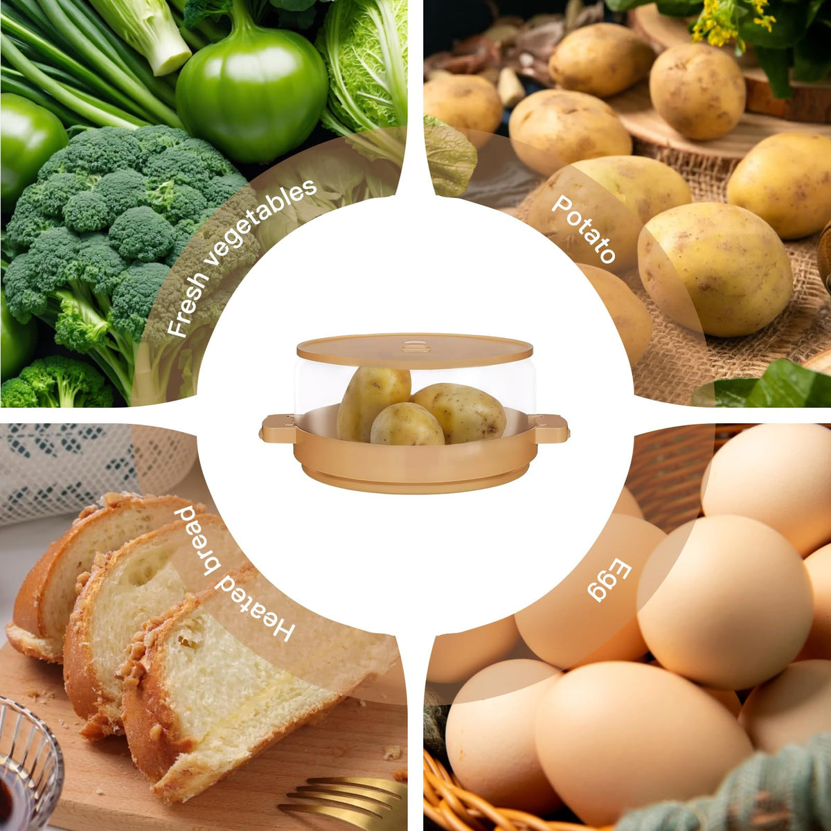 ZHIYUEJING compact, lightweight design fits small kitchens and dorms
