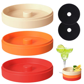ZHSHICT Margarita Salt Rimmer 3-tier design enabling precise rim creation