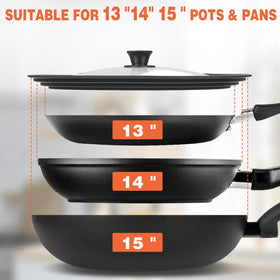 Zhulerzil lid with stepped edge providing a snug seal