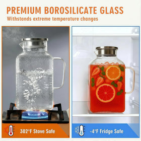 ZHUNZOOEN fridge-ready design chills beverages evenly without flavor transfer.