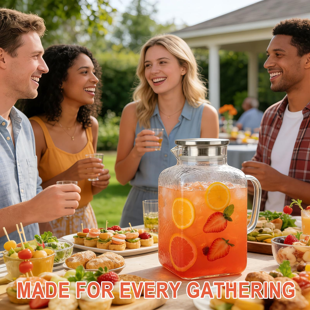 ZHUNZOOEN ideal centerpiece for gatherings and everyday beverages.