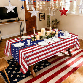 ZHZJCKSHB American flag tablecloth party decor for celebrations