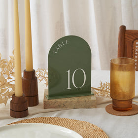 ZICOTO complete 1–15 number set for simple guest assignments.