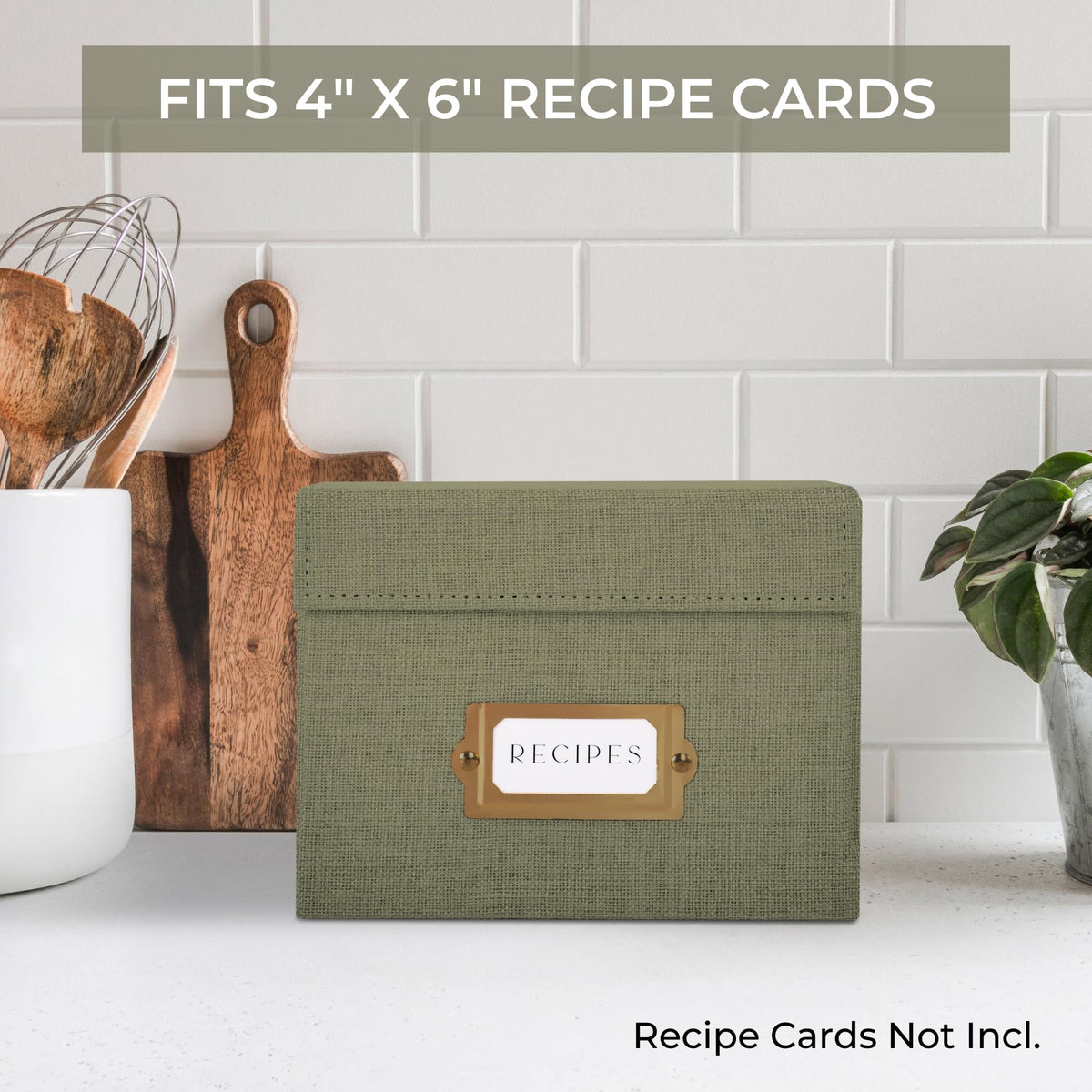ZICOTO linen box stores photos or stationery with style