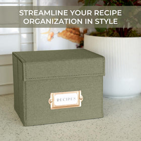 ZICOTO recipe card box as a thoughtful wedding or housewarming gift