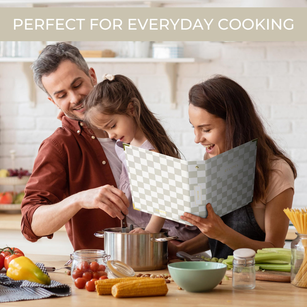 ZICOTO foil sleeves protect recipe cards while you write