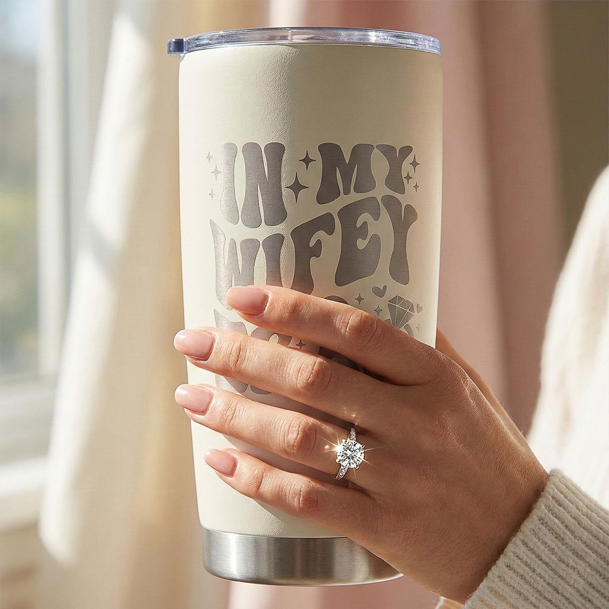 Zicutur Wifey Era laser engraving adds lasting style for brides