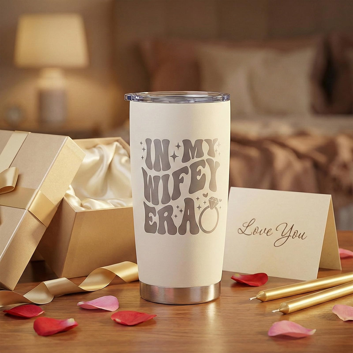 Zicutur Wifey Era leakproof lid prevents spills during travel
