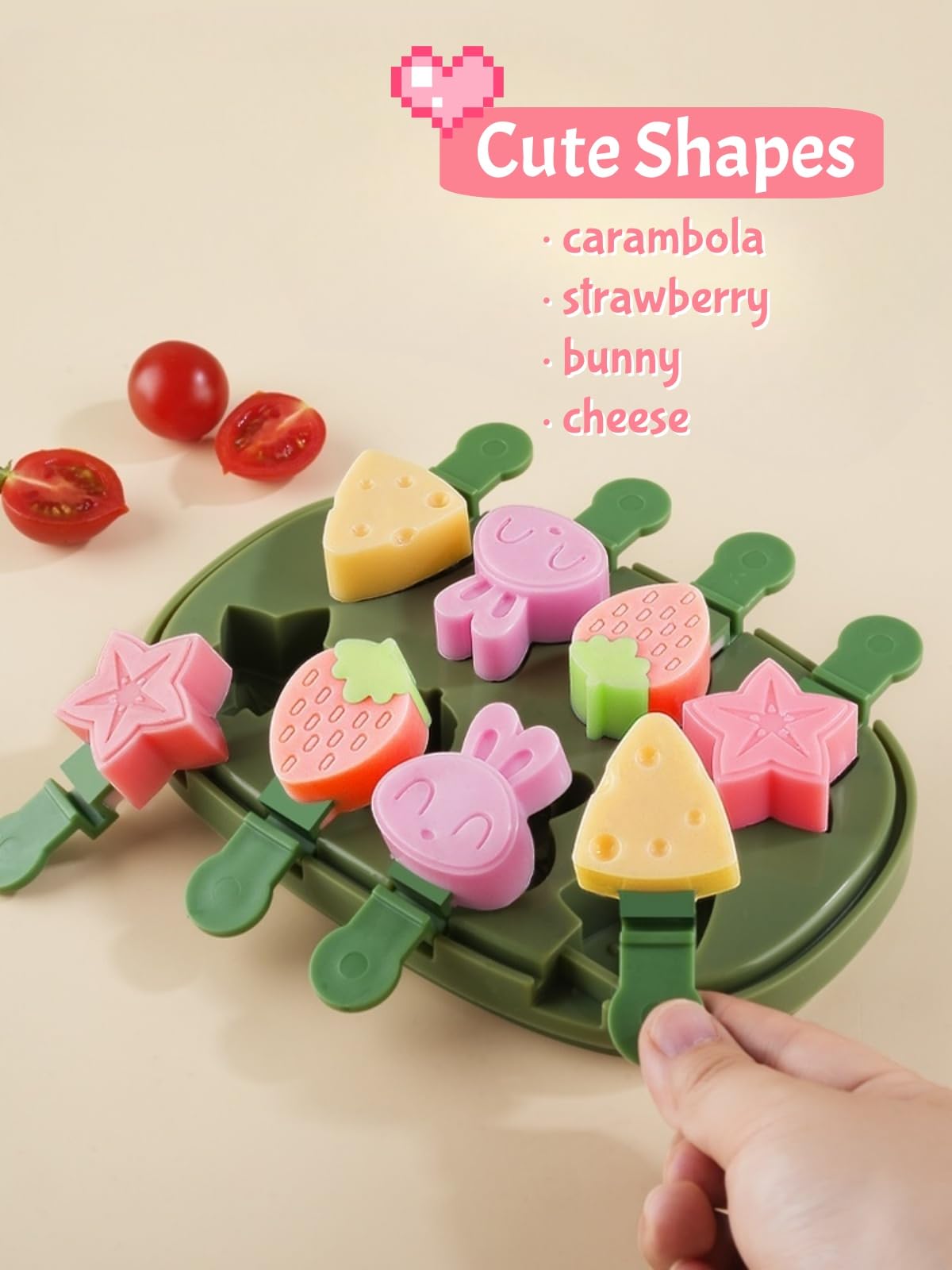 Zigihos BPA-free silicone ensures safe, tasty frozen treats for at-home snacking