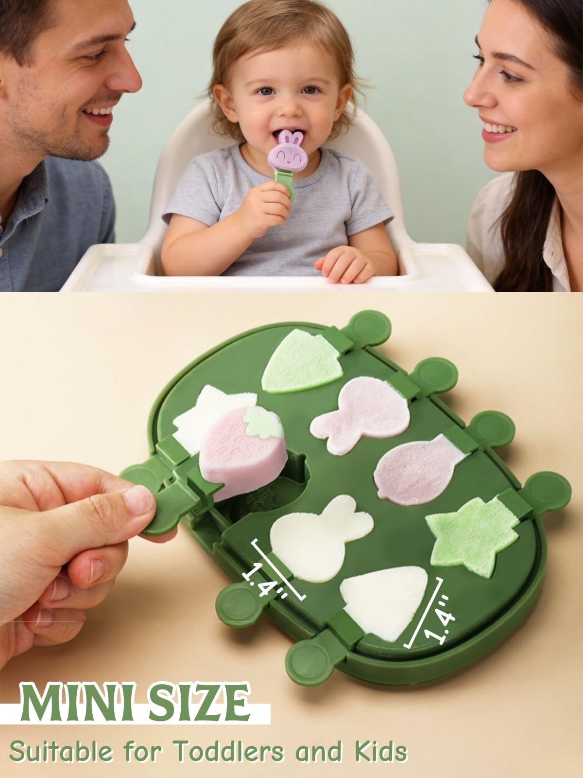 Zigihos dinosaur-themed molds offer soft silicone for easy release