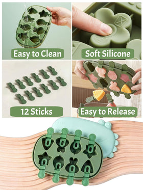 Zigihos molds encourage DIY flavors like juice or yogurt for colorful snacks