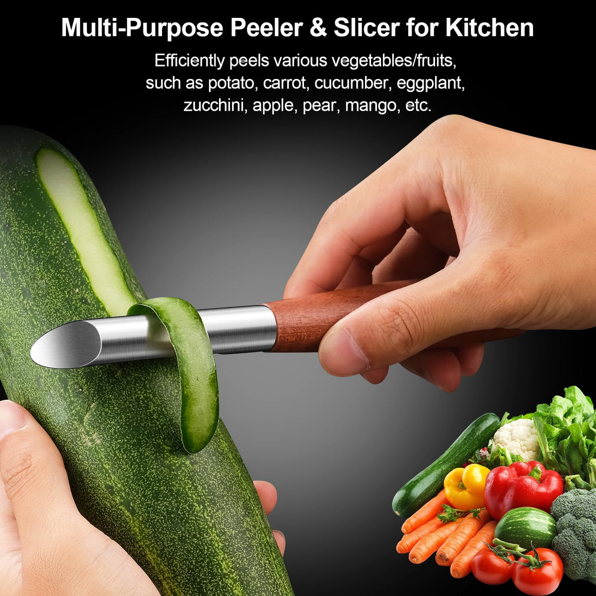 ZIGNTY 5-year warranty peeler ensures long-term reliability and support.