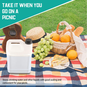 Zikoos 1-gallon container: versatile storage for water and more