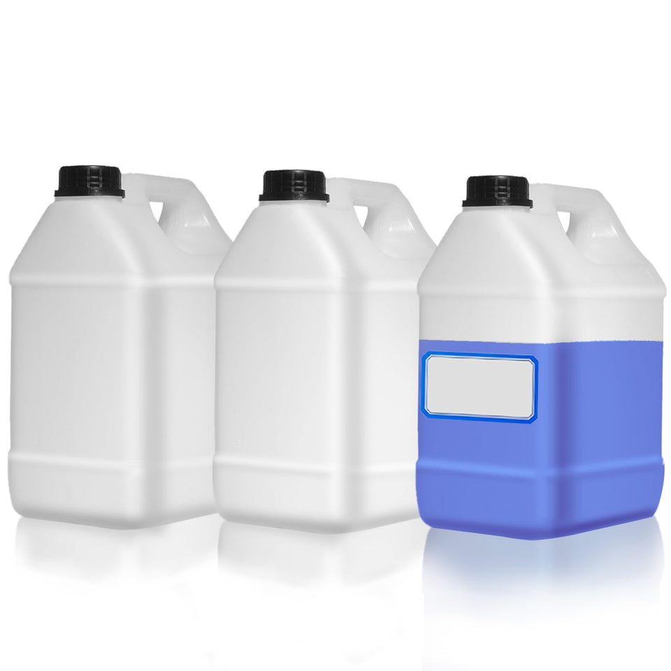 Zikoos 3-pack 1-gallon jug with lids: secure storage for liquids